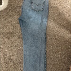 Levi's 541 Athletic Taper Light Blue Denim Jeans 42X36